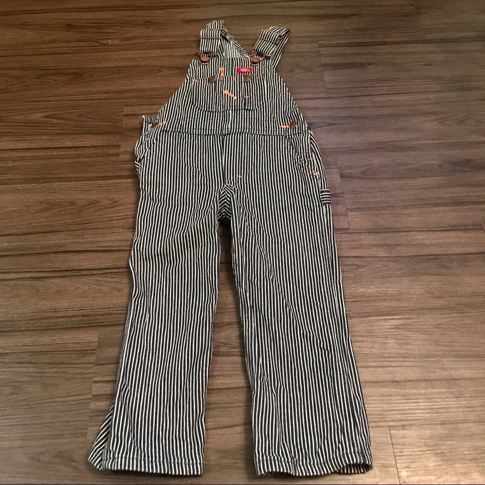Toddler Striped Dickies overalls size 4T
